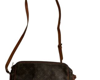 Faux Louis Vuitton Monogram Marly Bandouliere Crossbody Bag