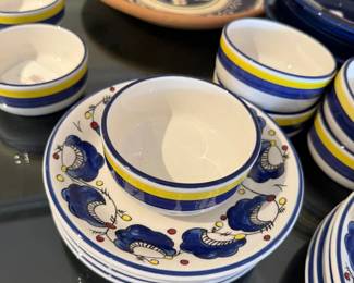 Buffalo China/Portuguese Ceramic Dinnerware Set (16 Piece)