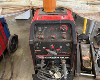 Lincoln Precision Tig 185 with included tank and a lot of rods