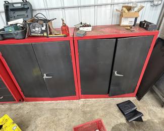 Overhead shop cabinets that can be mounted on the wall