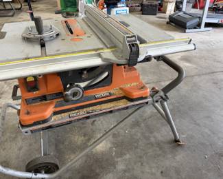 Rigid Folding Table Saw.  Works excellent