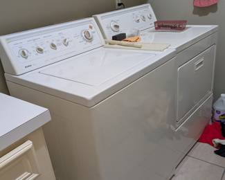 Kenmore Heavy Duty Super Capacity Plus Washer and Dryer Set