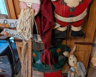 Primitive Folk Art Christmas Decorations