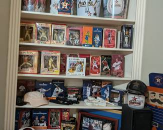 Houston Astros Player Bobbleheads and Memorabilia Collection