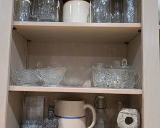 Assorted Vintage Glassware and Decorative Items