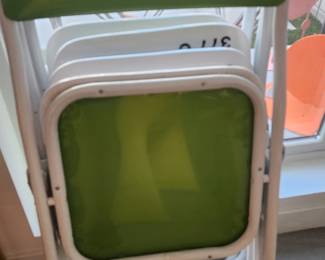 Pantone folding chairs set of 4