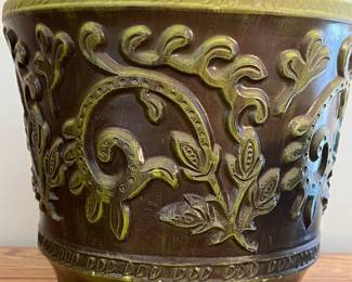 VINTAGE HAEGER POTTERY JANDINIER FLOWER POT