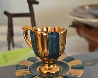 Mini Vintage Cup and Saucer