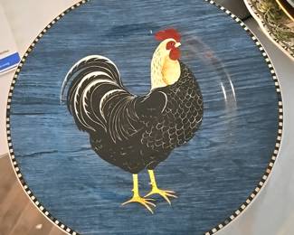 Rooster Plate