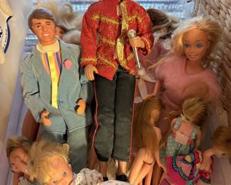 Michael Jackson Barbie and other barbies from the 1980s