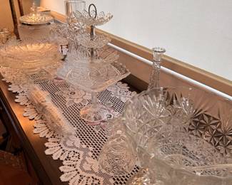 Gorham crytal and glass housewares