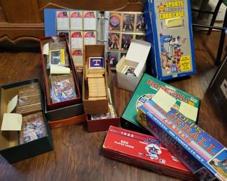 Baseball, Basketball, Football Cards