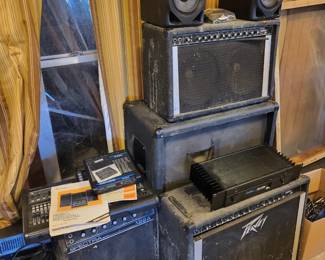 Music Amplifiers, Speakers