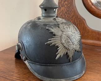 ORIGINAL WWI IMPERIAL GERMAN PICKELHAUBE INFANTRY HELMET