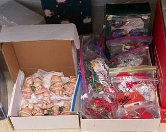 VINTAGE CHRISTMAS ORNAMENTS