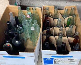 VINTAGE SODA BOTTLES