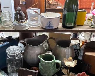 ALUMINUM WARE PITCHERS , MCCOY PITCHER