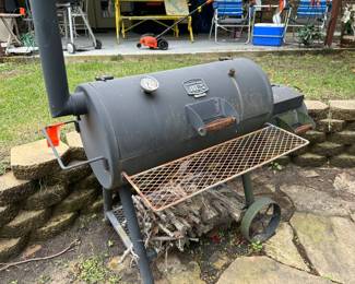 Heavy Duty BBQ Grill on Wheels