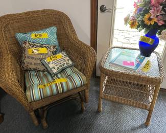 Slider and Side Table