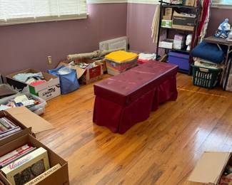 This house is a crafters dream house! This has taken a lot of work to set up neatly and I hope to keep it this way. Please be considerate and put things back the way you found them or even nicer please! We are all adults and know how to clean up! Thank you!