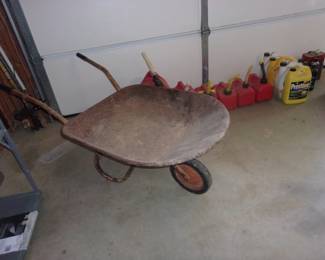 Metal Wheelbarrow