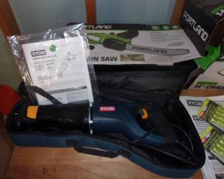RYOBI Saw w/Case