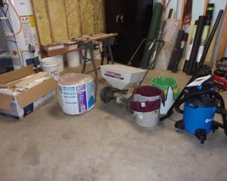 Spreader, Shop Vac, Ceiling Fan, etc