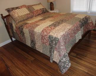 Full Size Bed, Bedding