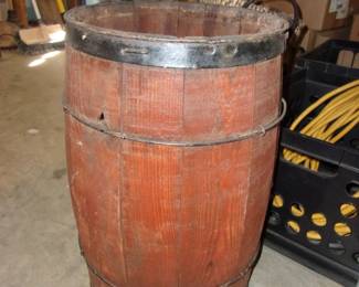 Wooden Nail Keg