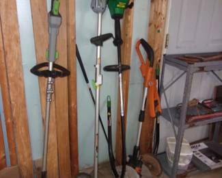 EGO, WEEDEATER, WORX Lawn T