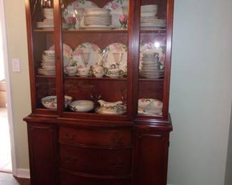 China Cabinet/DESERT ROSE China