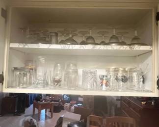 Assorted Decorative Glassware Set