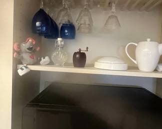Assorted Glassware and Kitchen Items