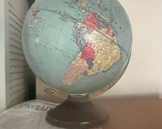 Replogle The Ambassador Terrestrial Globe, circa s
