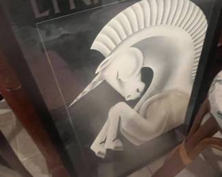 Lynn Lascaro Unicorn Print