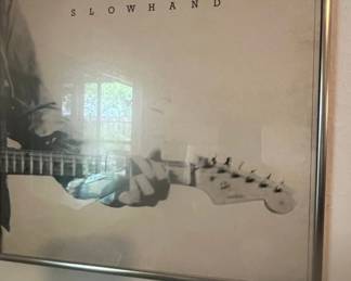 Eric Clapton Slowhand Album Cover Art Print