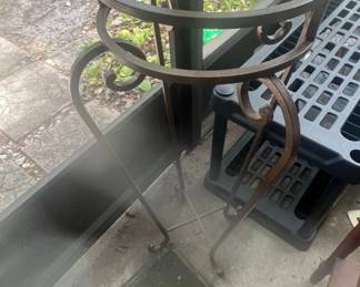 Wrought Iron Plant Stand