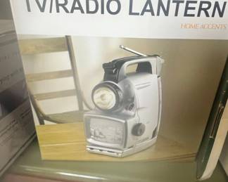 Home Accents MultiFunction TV or Radio Lantern