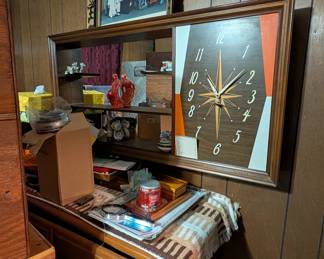 MCM Clock/ Shadow box 