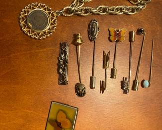 Vintage stick pins