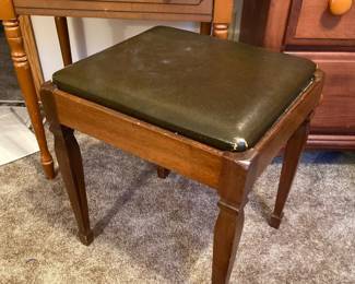 Antique sewing bench