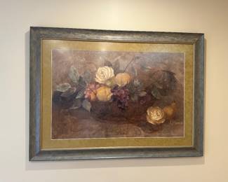 Framed wall decor......