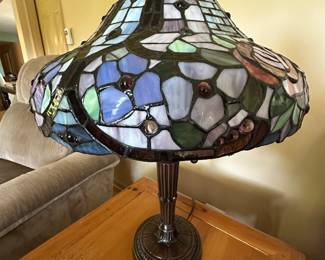 Stained glass table lamps......