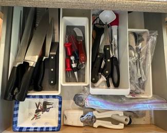 Knives and utensils