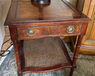 Hekman side table with drawer