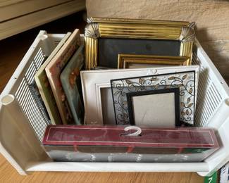 Picture frames......