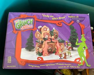 Department 56 How the Grinch Stole Christmas Cindy Lou Who's House