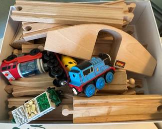 Brio track and train