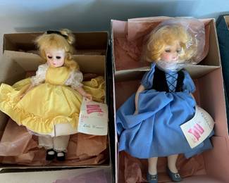 Madame Alexander dolls - most new in box!