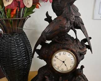 Pheasant Table top Clock